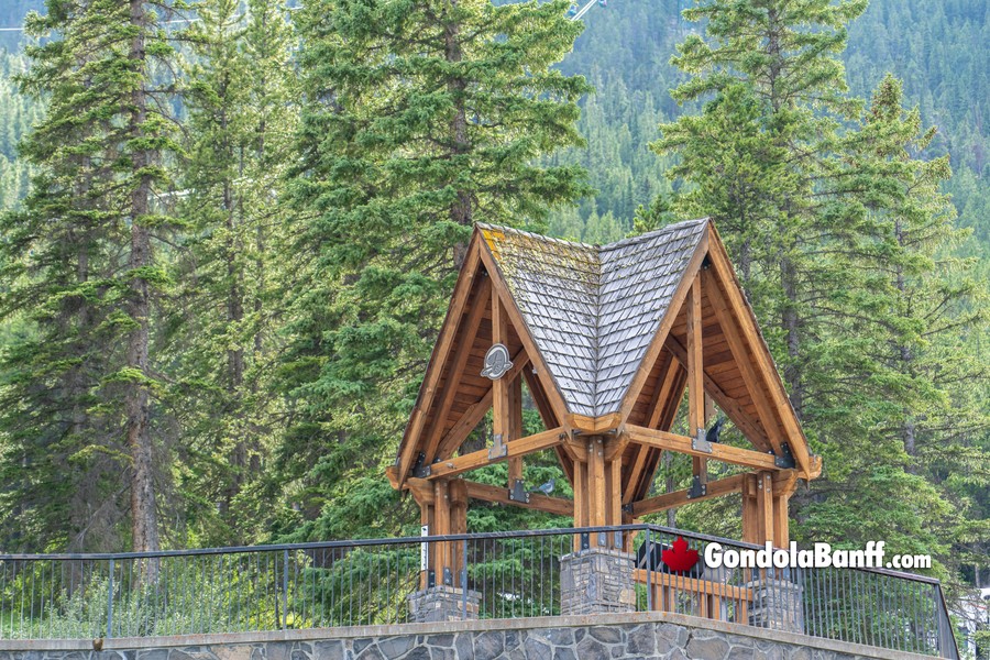 Banff Gondola's Base Level Gazebo