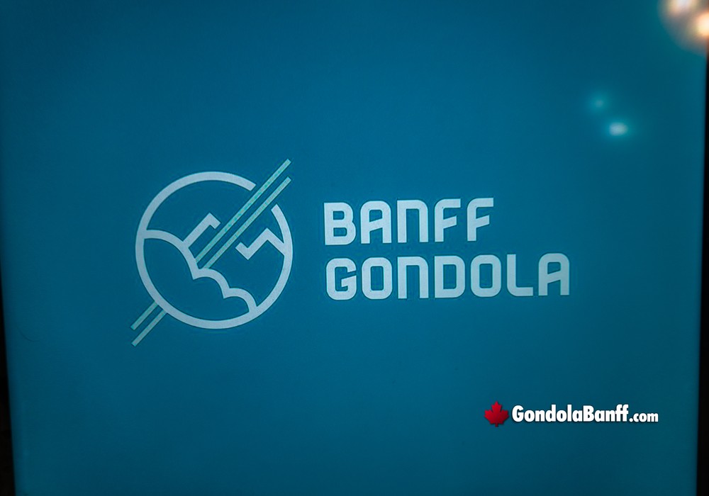 Banff Gondola Signage