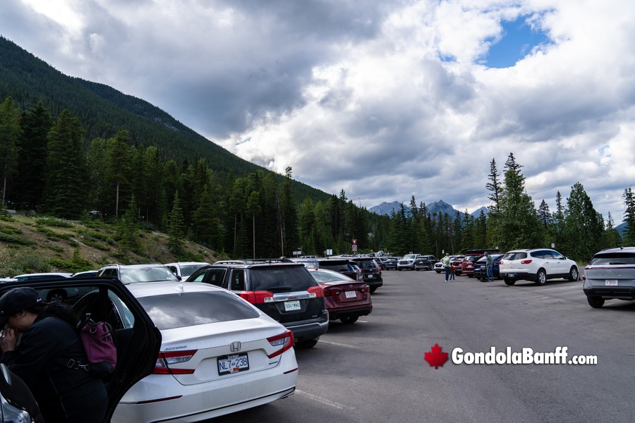 Parking Lot Banff National Park Gondola